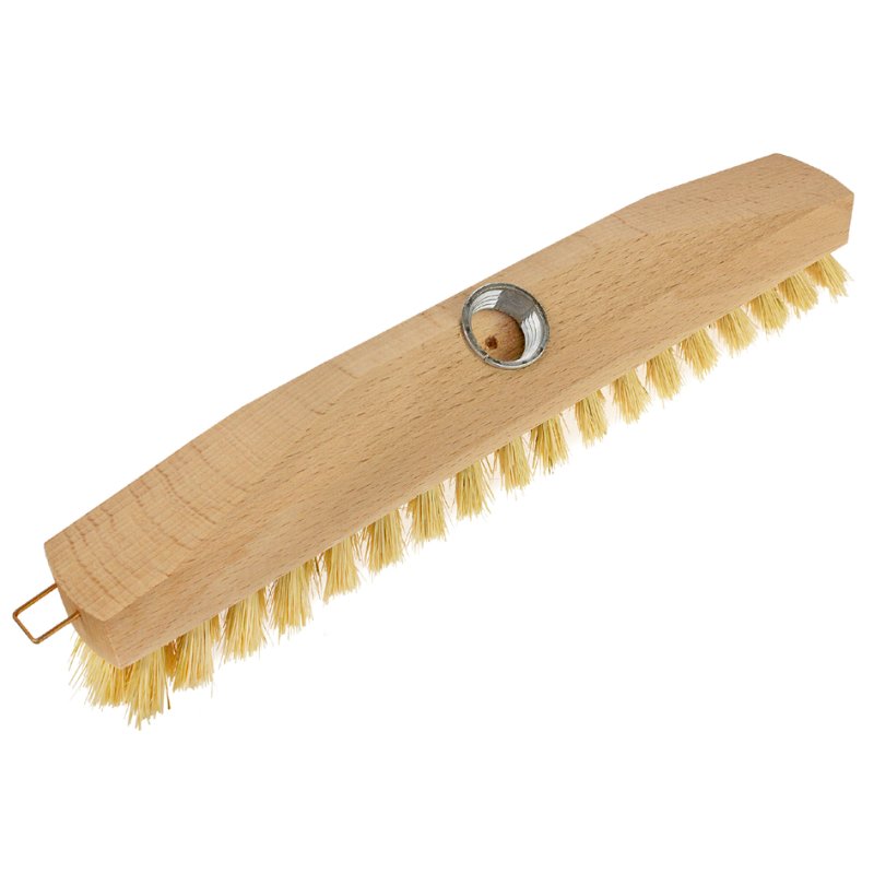 Peggy Perfect scrubber with wooden handle, 300 mm, natural fibre bristles, screw thread