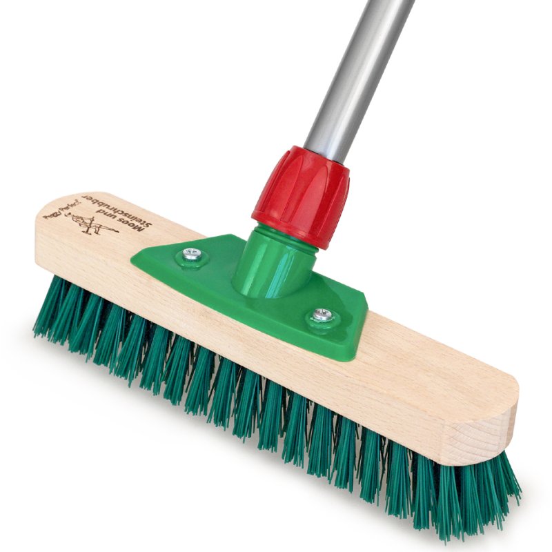 Peggy Perfect brosse mousse et pierre avec manche, vert, 300 mm, 1.300 mm