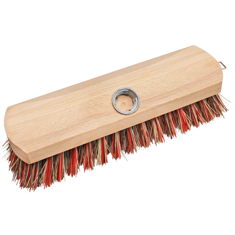 Peggy Perfect schrobber supersterk, naturel/rood, hout