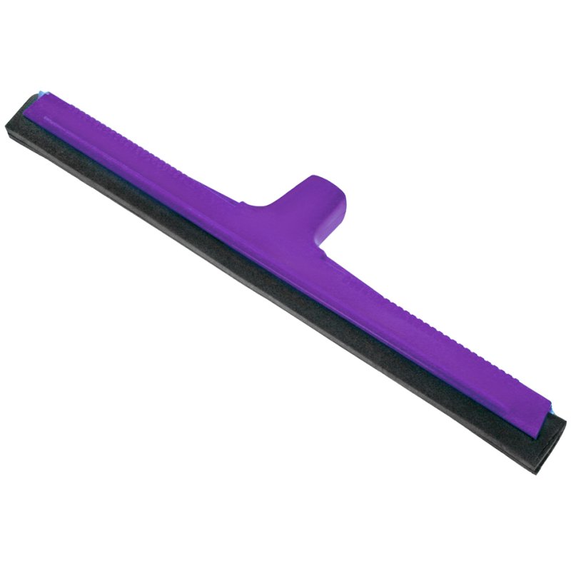 Peggy Perfect ruitentrekker kunststof, 430 mm, zwarte rubberlip, schroefgewinde