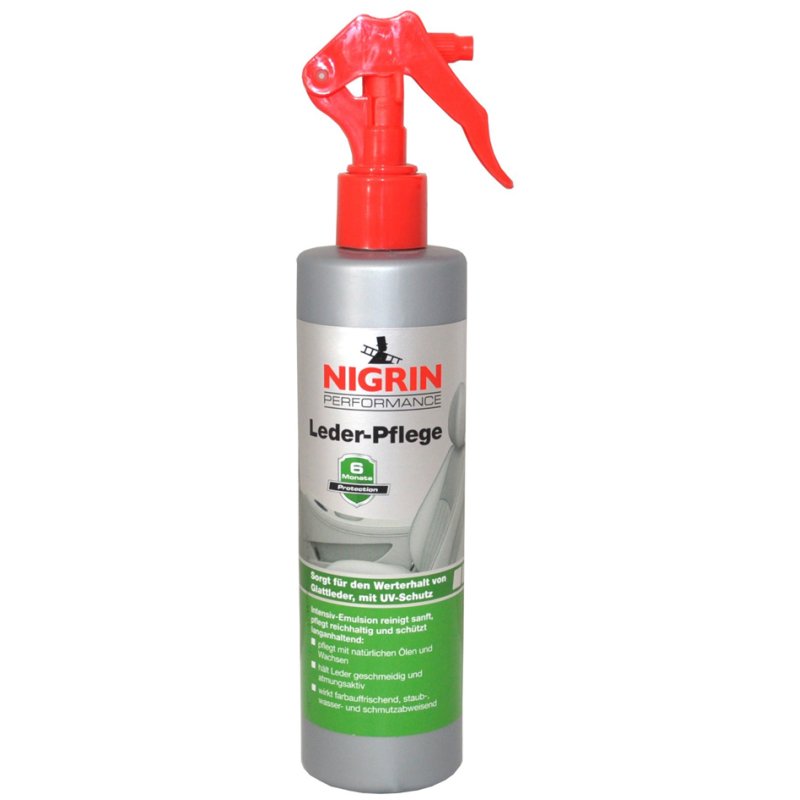 NIGRIN Performance Leather Care Shampoo, UV Protection, 300 ml