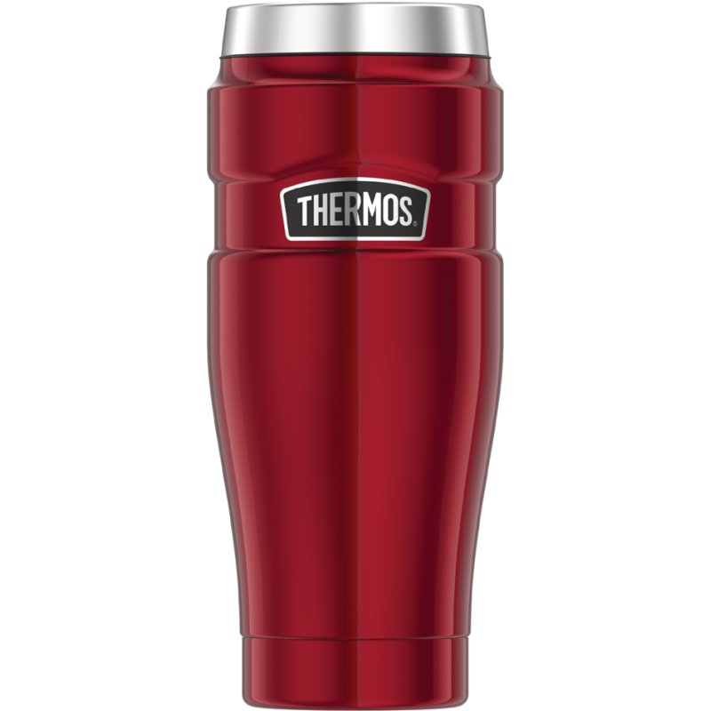 THERMOS gobelet isotherme STAINLESS KING, rouge, 0,47 litre
