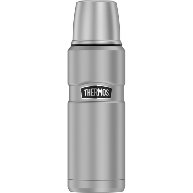 THERMOS bouteille isotherme STAINLESS KING, rouge, 0,47 litre