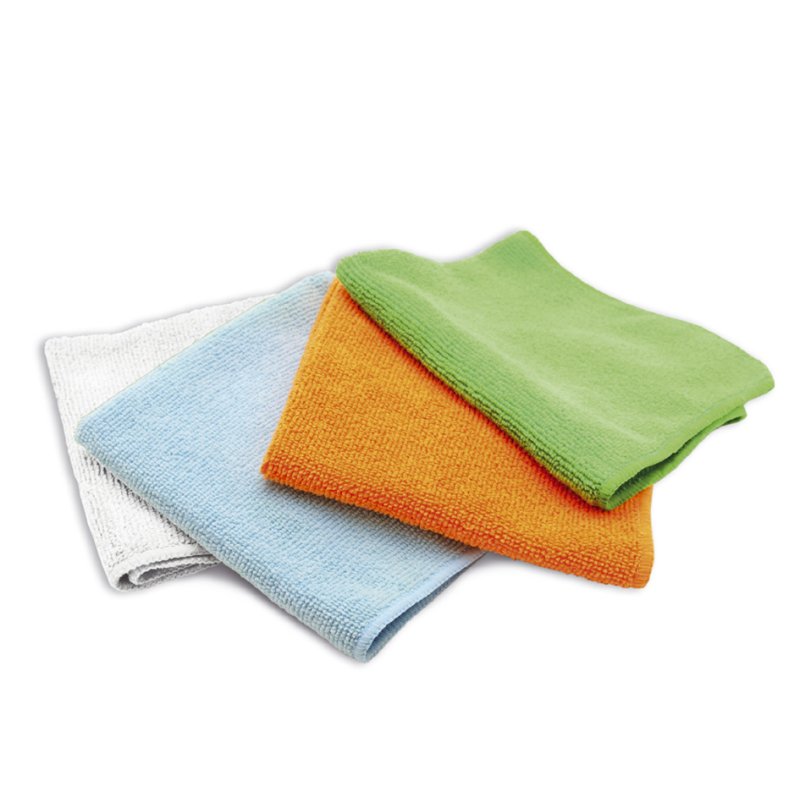 Peggy Perfect chiffons microfibre, 250×250 mm, colorés, 4 pièces