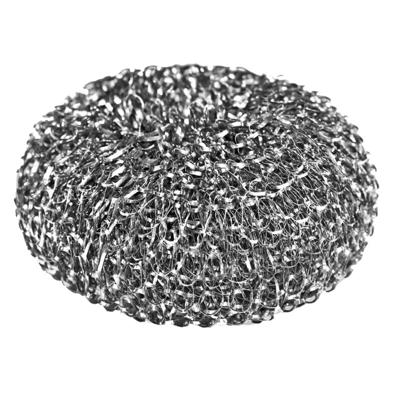 Peggy Perfect nettoyant pointe inoxydable Mega, argent, 100×100 mm