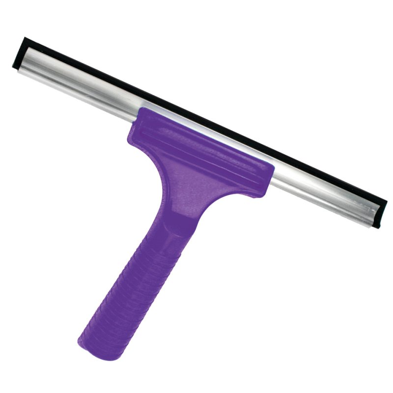 Peggy Perfect raclette standard, 250 mm, poignée plastique, lame caoutchouc colorée