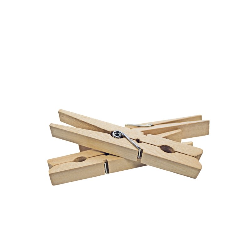 Peggy Perfect pinces à linge en bois, 100 mm, bois de hêtre, 20 pièces