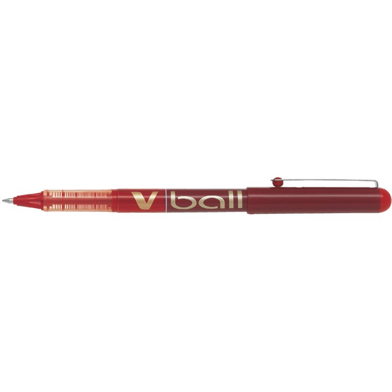 PILOT stylo à bille V Ball VB7, rouge, 0,4 mm