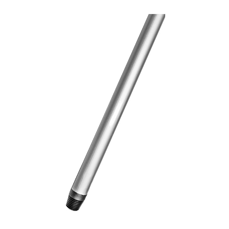 Peggy Perfect bezemsteel metaal, schroefdraad, 130 cm