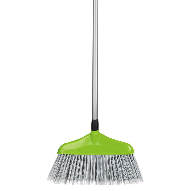 Peggy Perfect balai Superbroom, manche téléscopique 88-140 cm, brosses synthétiques