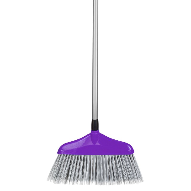 Peggy Perfect balai Superbroom, manche téléscopique 88-140 cm, brosses synthétiques