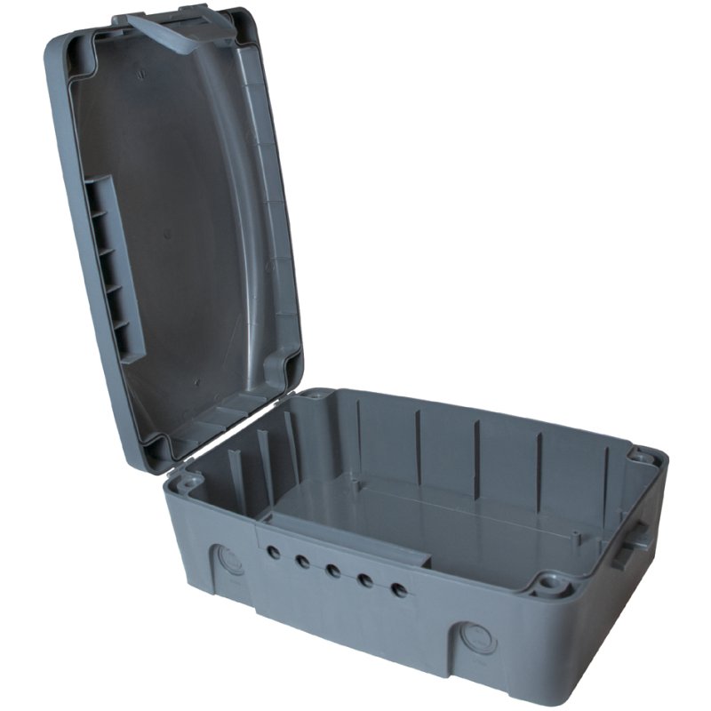 LogiLink boîtier électronique pour usage extérieur, résistant aux intempéries, IP54, vert