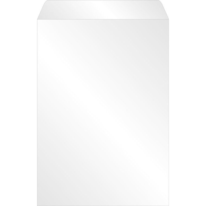 Sigel Design enveloppes d'expédition C4, transparent, 100 g/m², 25 pièces