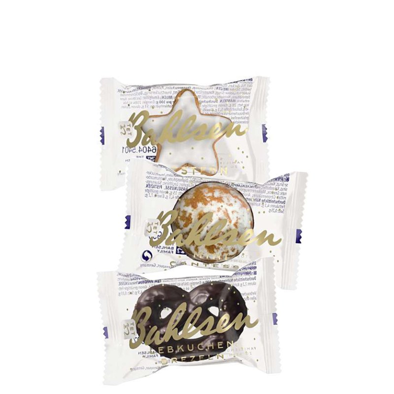 Bahlsen Winter-Mix, biscuits de Noël en boîte de présentation