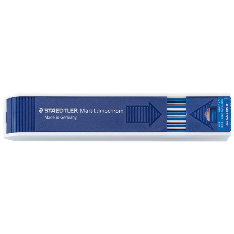 STAEDTLER Mars Lumochrom refill leads, 2 mm, pack of 12