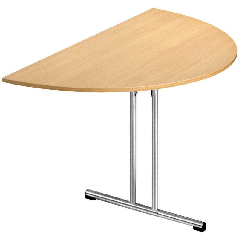 SODEMATUB klaptafel Chromeline1, rechthoekig, beukenhout, 140×70×74 cm