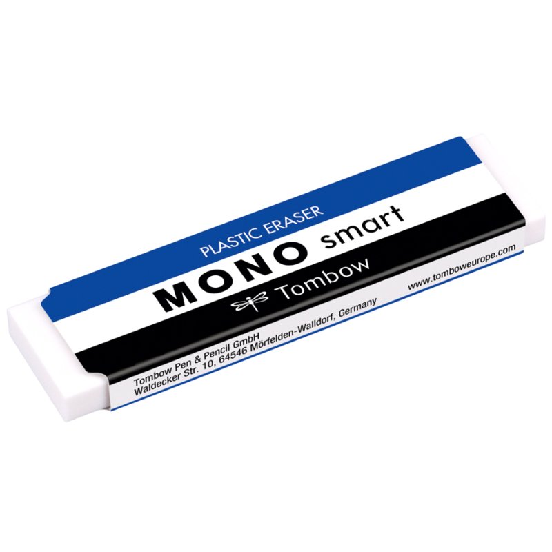 TOMBOW gum MONO smart, extra smal, wit, 5,5 mm breedte