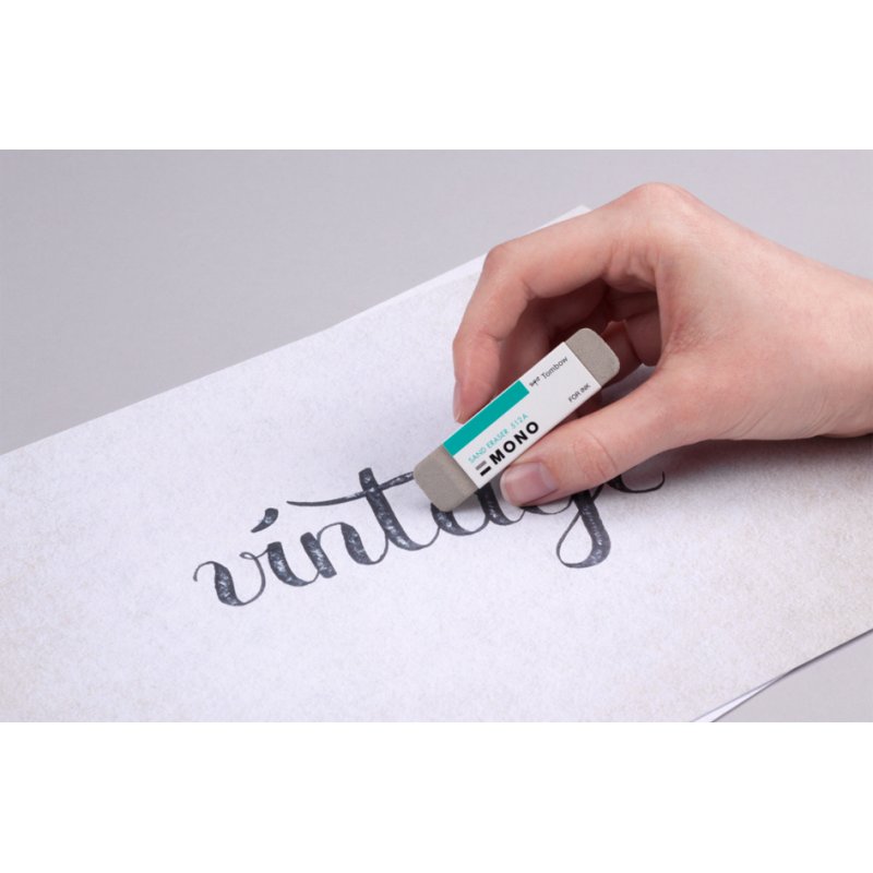 TOMBOW gum ES-512B, voor inkt, met zandpartikels, grijs