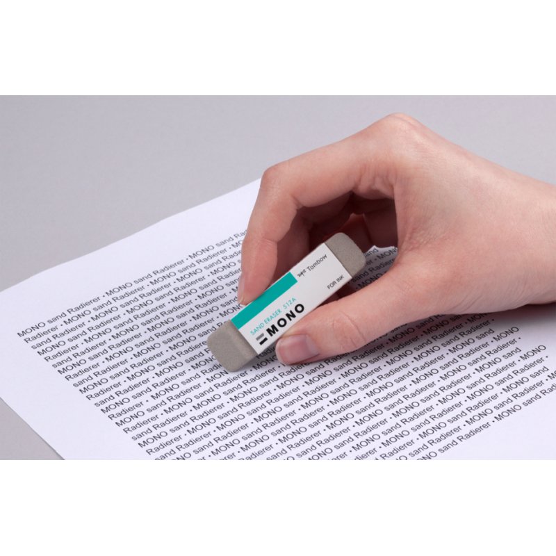 TOMBOW gum ES-512B, voor inkt, met zandpartikels, grijs
