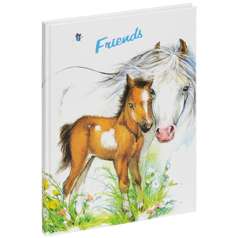 PAGNA vriendenboek Schattig Veulen, 120 g/m², 60 bladen