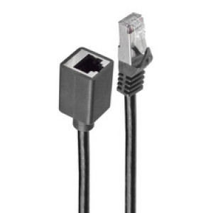 shiverpeaks patchkabel verlengstuk Cat. 6A, zwart, S/FTP, 0,5 m