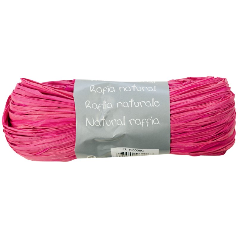 Clairefontaine raphia bast naturel, prune, couleur uniforme, 50 g