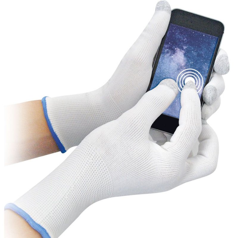 HYGOSTAR werkhandschoenen Ultra Flex Touch, touchscreen, maat M, wit