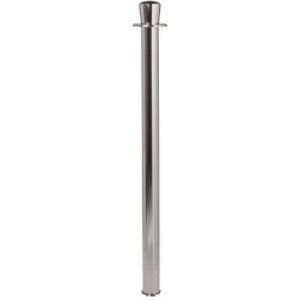 Securit afzetpaal systeem Classic, touw rood, chroom, 150 cm