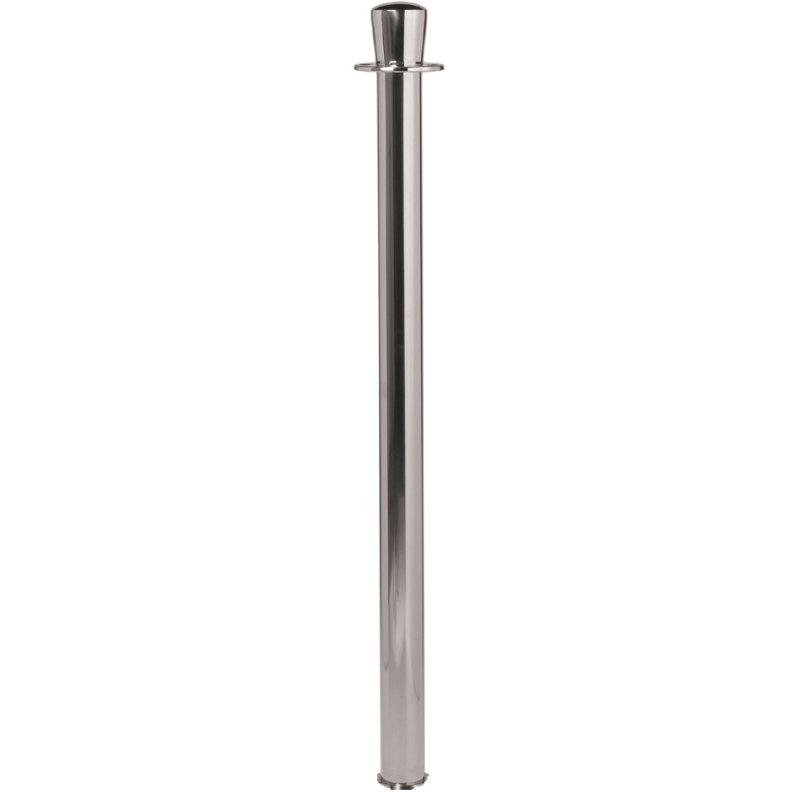 Securit afzetpaal systeem Classic, touw rood, chroom, 150 cm