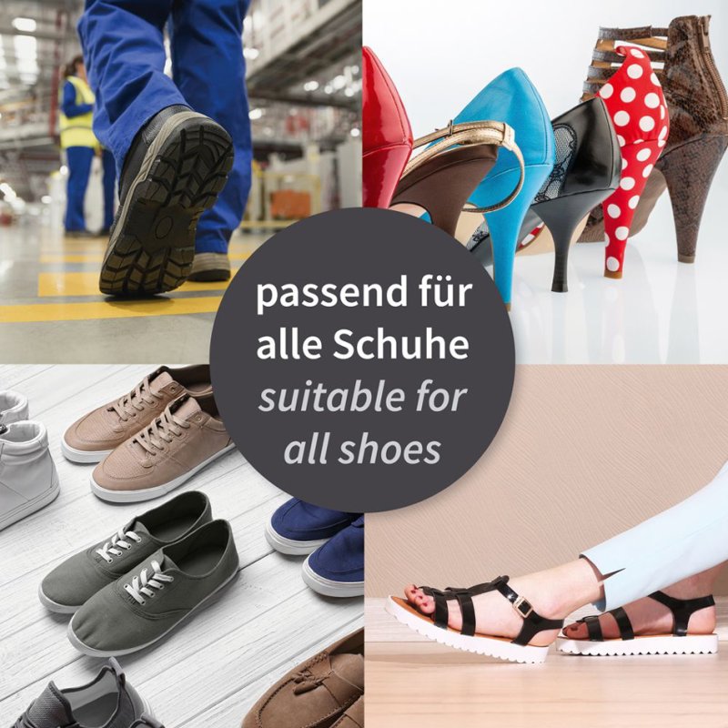 HYGOSTAR distributeur de surchaussures HYGOMAT CLASSIC, jusqu'à 110 surchaussures, acier inoxydable, blanc/gris