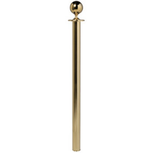 Securit afzetpaal systeem Classic, koord rood/goud, 1,5 m