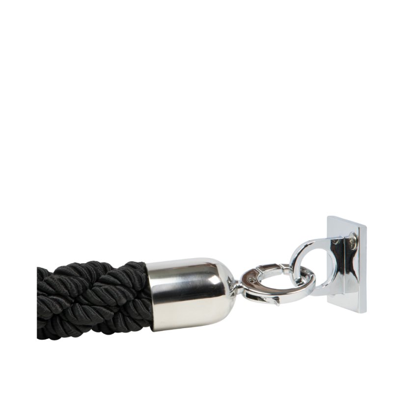 Securit afzetpalen set CLASSIC, chroom, 2 stuks, 875 mm hoog