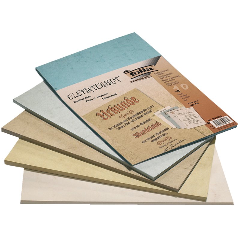 folia oorkondenpapier A4, wit, 110 g/m², 50 vel