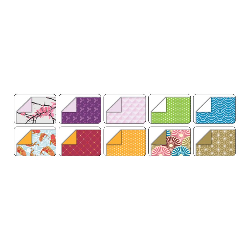 folia origamipapier Japan-design, 150×150 mm, 50 vel