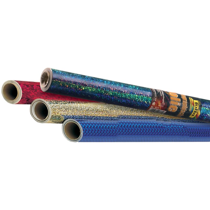 folia holografische plakfolie, regenboogkleur, 400 mm × 5 m, zelfklevend