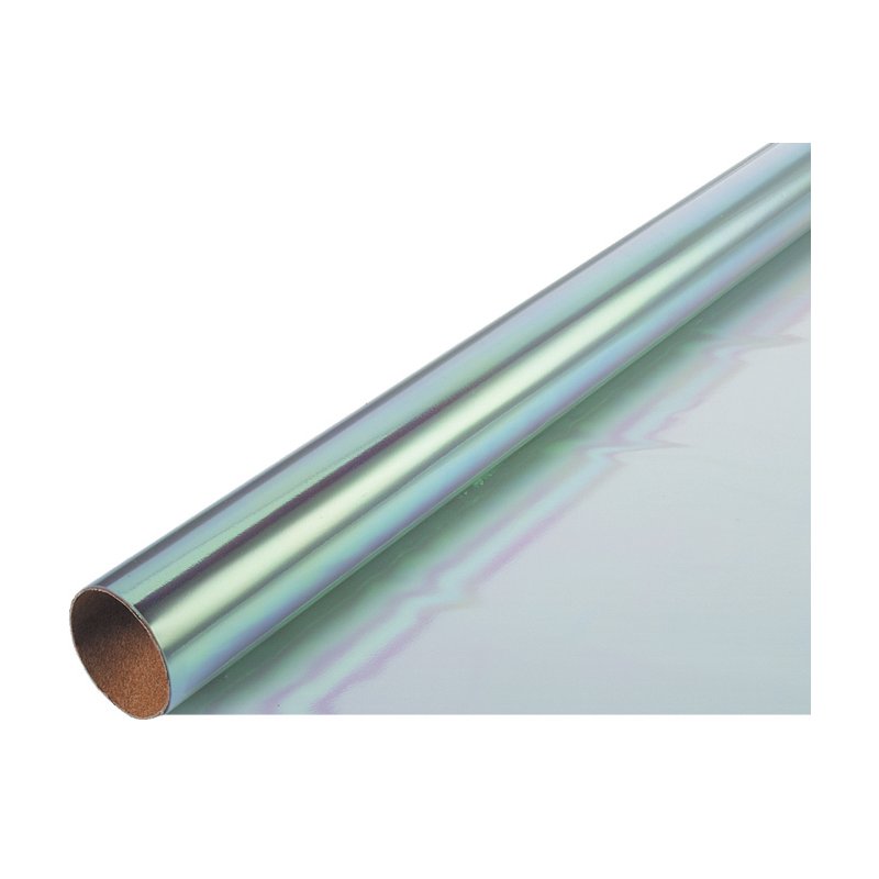 folia irisfolie transparant, 700 mm × 2 m, op rol