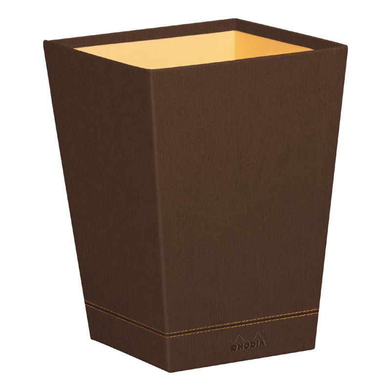 RHODIA corbeille à papier RHODIARAMA, bronze, 240×240×320 mm