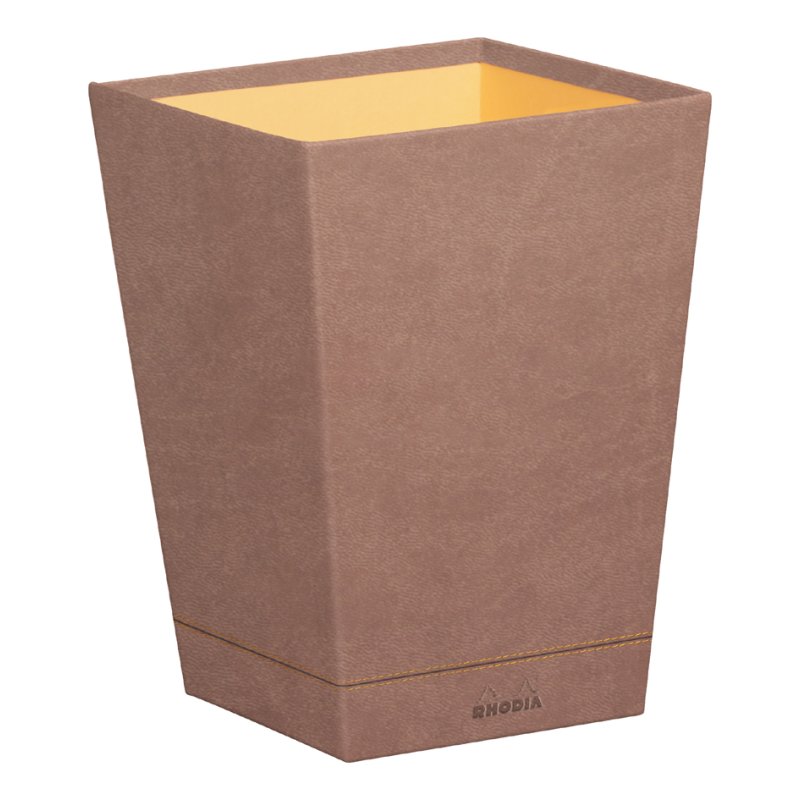 RHODIA corbeille à papier RHODIARAMA, bronze, 240×240×320 mm