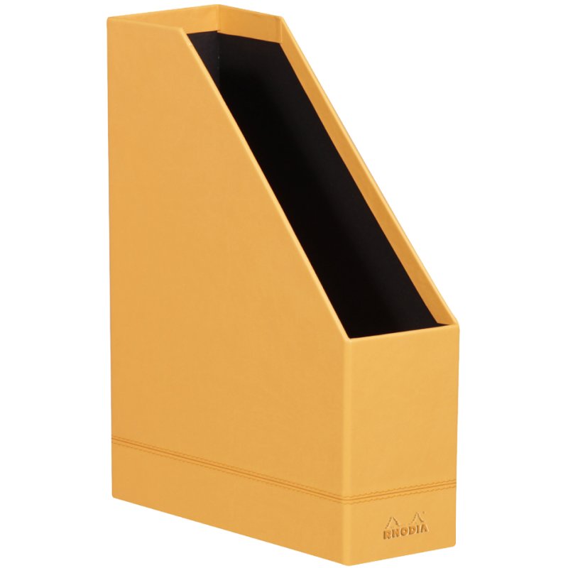 RHODIA bac à documents RHODIARAMA A4, vert sauge, cuir synthétique