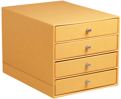 RHODIA ladenkastje RHODIARAMA, 4 laden, oranje