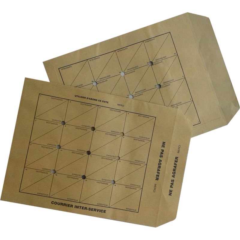 GPV kraft papieren enveloppen, bruin, 260×330 mm, 90 g/m², 250 stuks