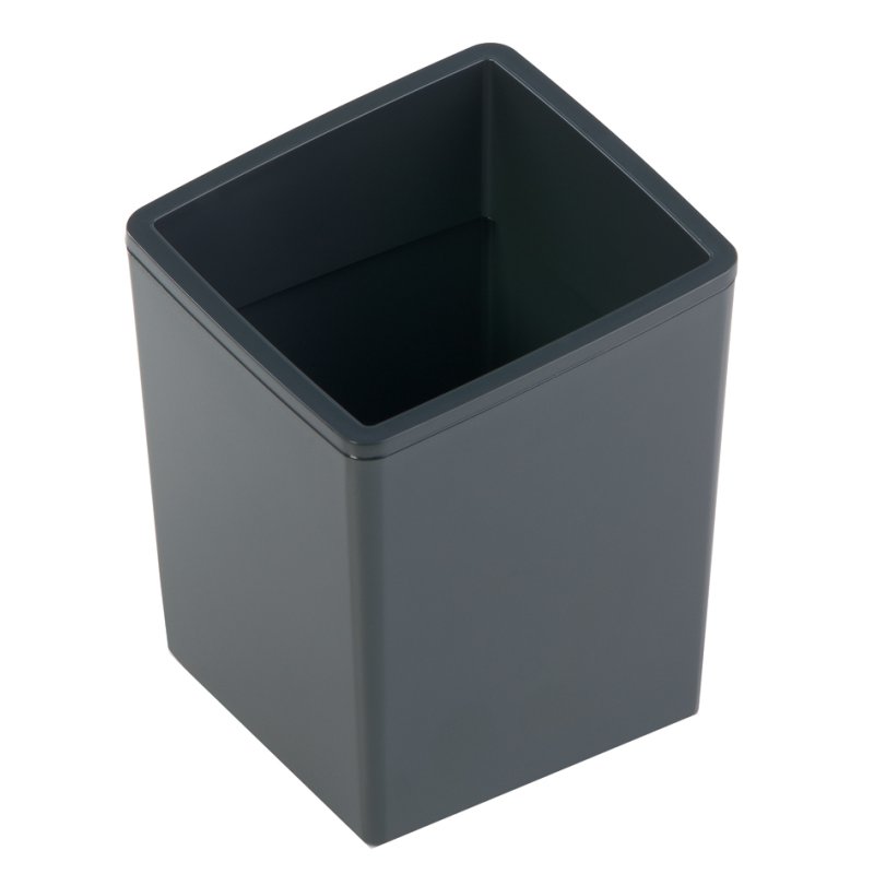 DURABLE poubelle de table Coffee Point Bin, anthracite, plastique, 79×79×100 mm