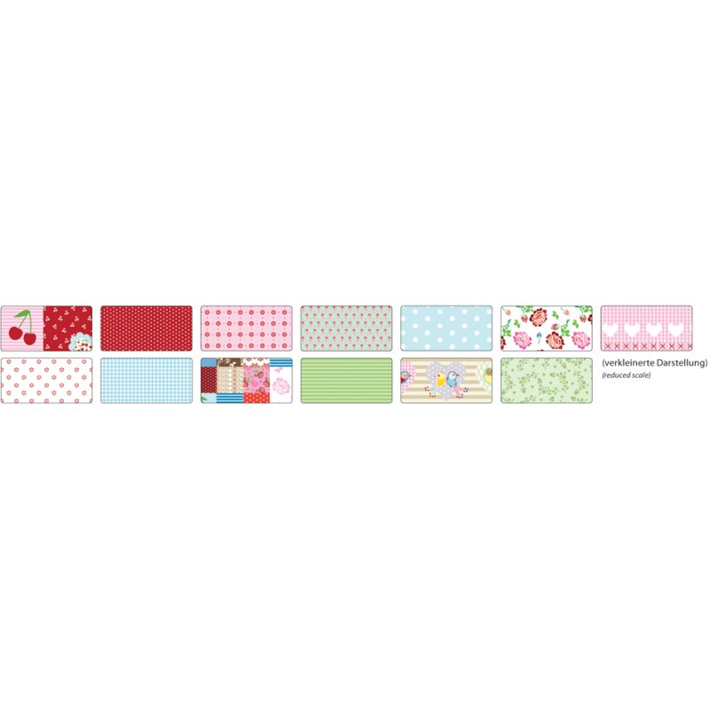 folia motivkarton Mittsommerland, 500×700 mm, 270 g/m², 13 motieven