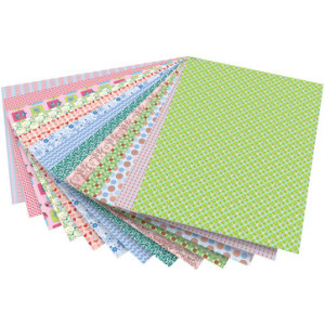 folia motivkarton Romantik, 500 × 700 mm, 270 g/m², 13 motieven