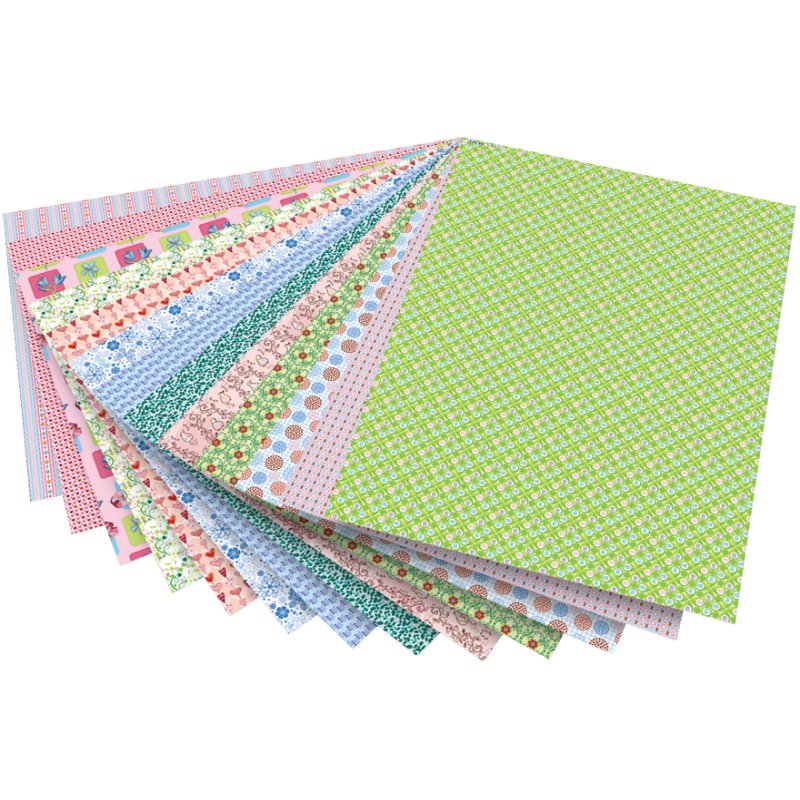 folia motivkarton Romantik, 500 × 700 mm, 270 g/m², 13 motieven