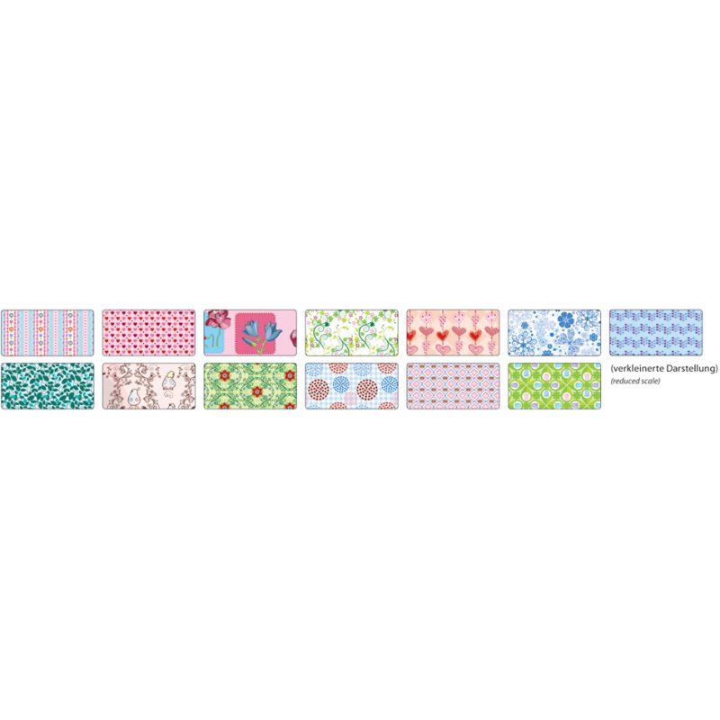 folia motivkarton Romantik, 500 × 700 mm, 270 g/m², 13 motieven