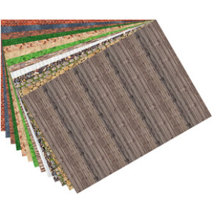 folia knutselkarton Structuren, 500 × 700 mm, 270 g/m², 13 vel