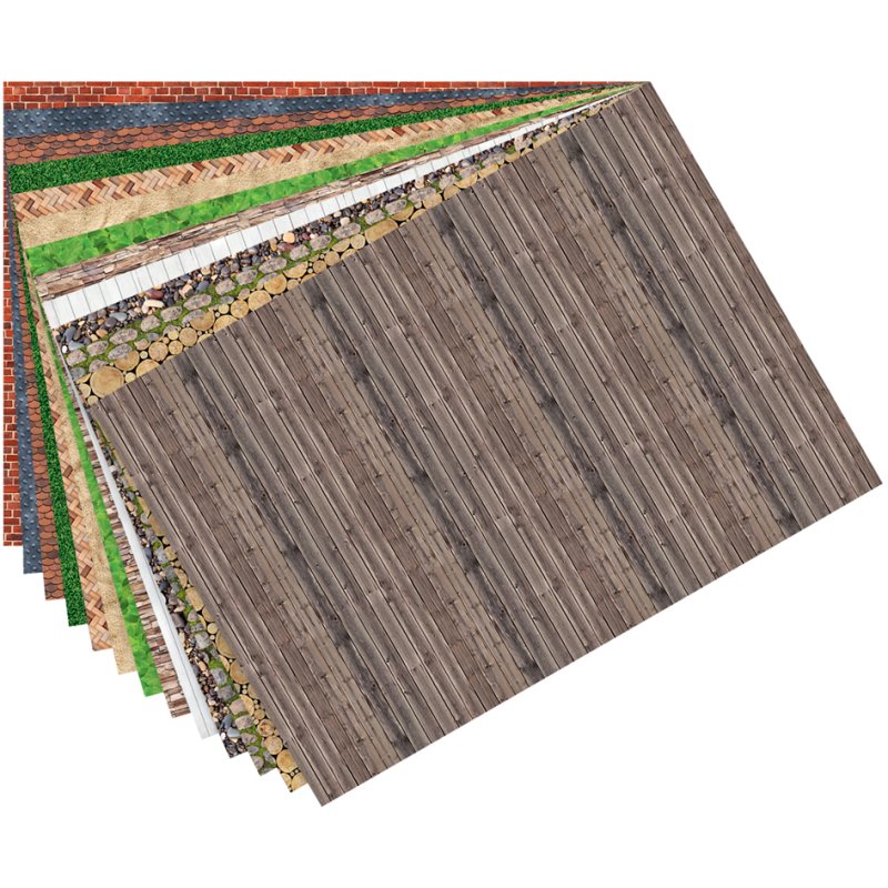 folia knutselkarton Structuren, 500 × 700 mm, 270 g/m², 13 vel