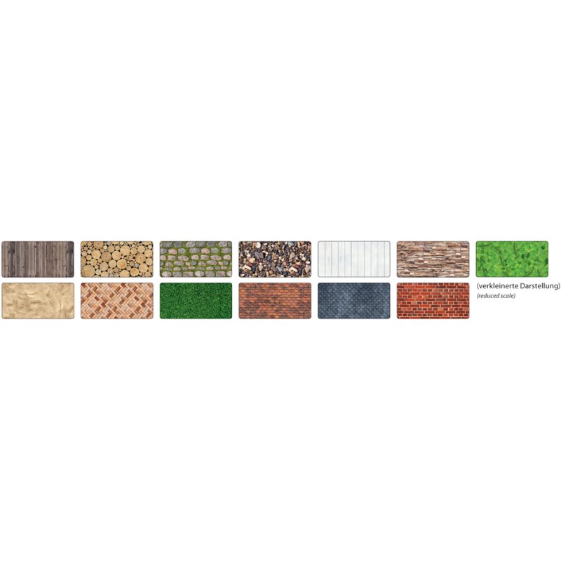 folia knutselkarton Structuren, 500 × 700 mm, 270 g/m², 13 vel