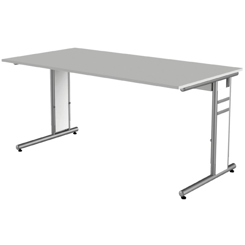 Kerkmann bureau Form 4, réglable en hauteur, 160×80 cm, blanc